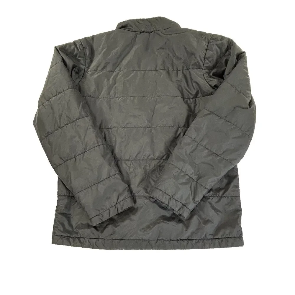 The North Face Men's Full Zip Quilted Puffer Jacket Black Insulated Size Small